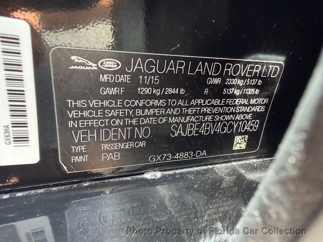 2016 Jaguar XF 35t Prestige RWD Sedan Supercharged - 23025831 - 99