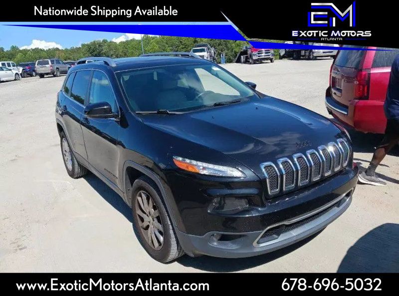 2016 Jeep Cherokee LIMITED EDITION, LTHR SEATS, ROOF RACK & MORE!!! - 22590458 - 0