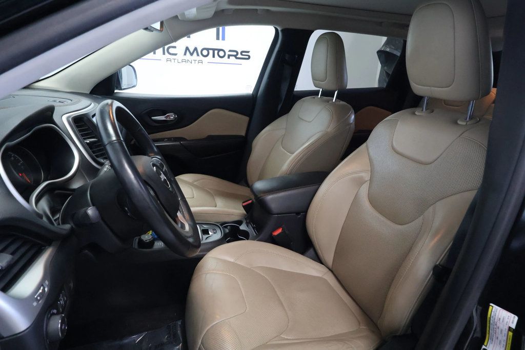 2016 Jeep Cherokee LIMITED EDITION, LTHR SEATS, ROOF RACK & MORE!!! - 22590458 - 15