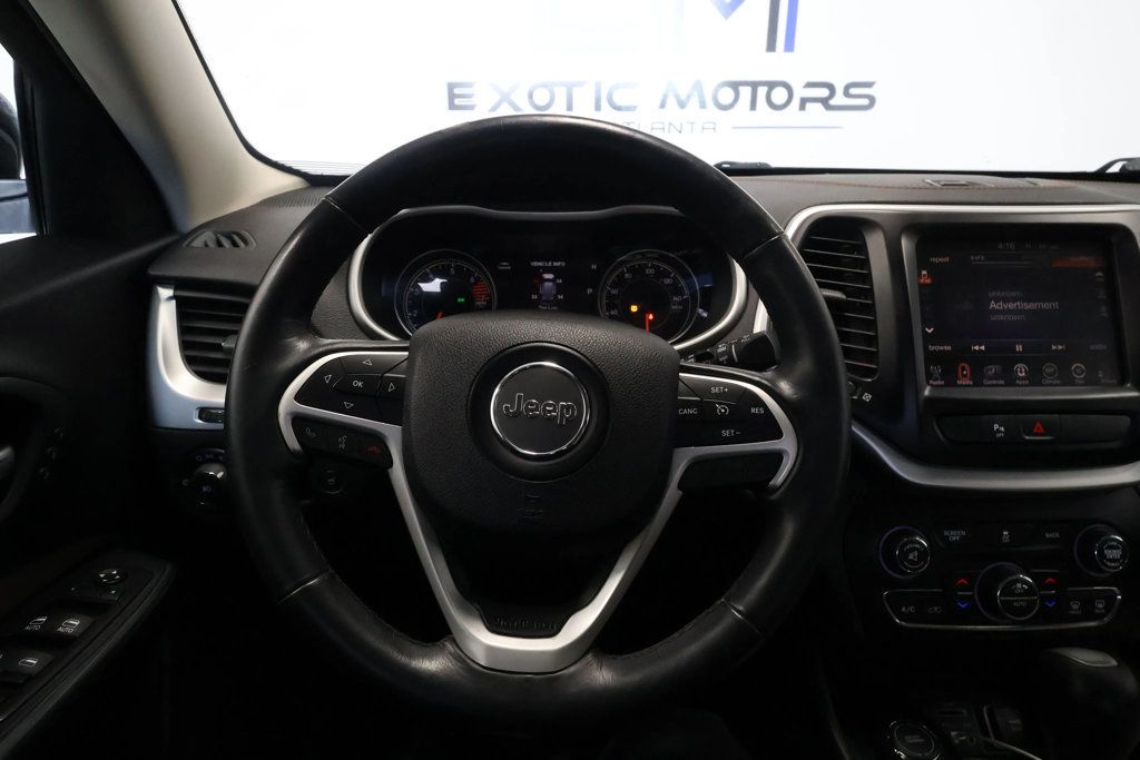 2016 Jeep Cherokee LIMITED EDITION, LTHR SEATS, ROOF RACK & MORE!!! - 22590458 - 22