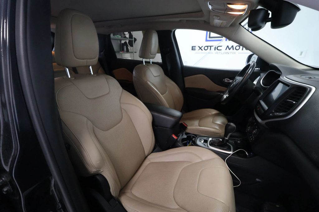 2016 Jeep Cherokee LIMITED EDITION, LTHR SEATS, ROOF RACK & MORE!!! - 22590458 - 36