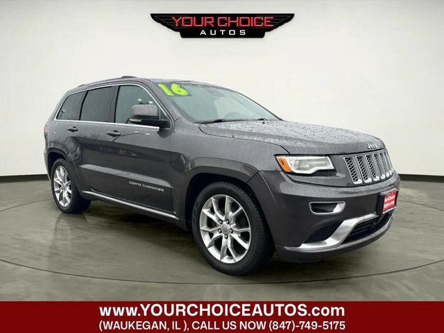 2016 Jeep Grand Cherokee 4WD 4dr Summit - 22963290 - 2