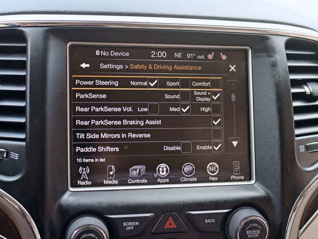 2016 Jeep Grand Cherokee 4WD Limited EcoDiesel - 22875773 - 18