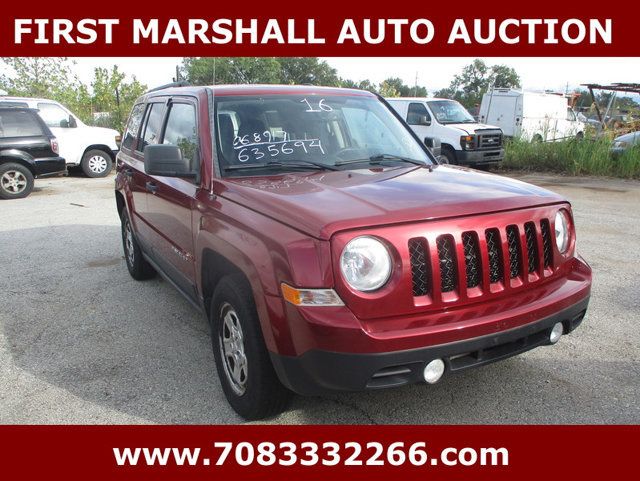 2016 Jeep Patriot FWD 4dr Sport - 22927550 - 1