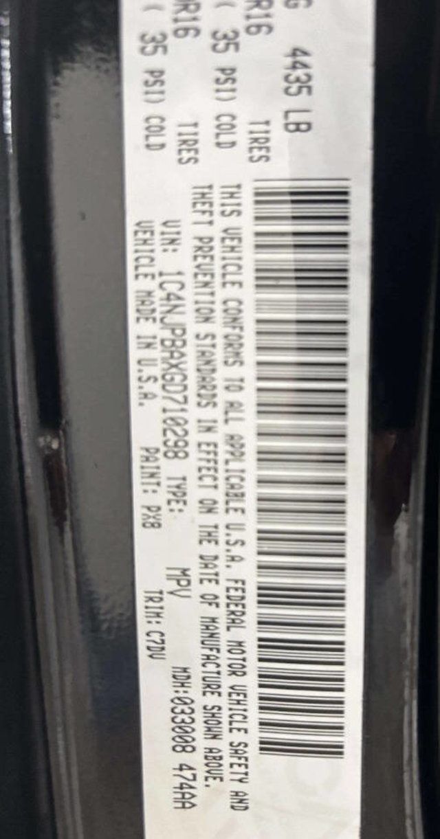 2016 Jeep Patriot Sport 4dr SUV - 23012861 - 31