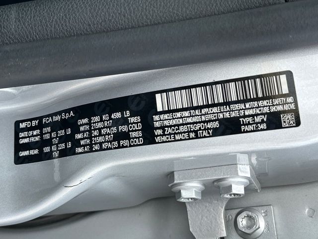 2016 Jeep Renegade 4WD 4dr Latitude - 23014021 - 21