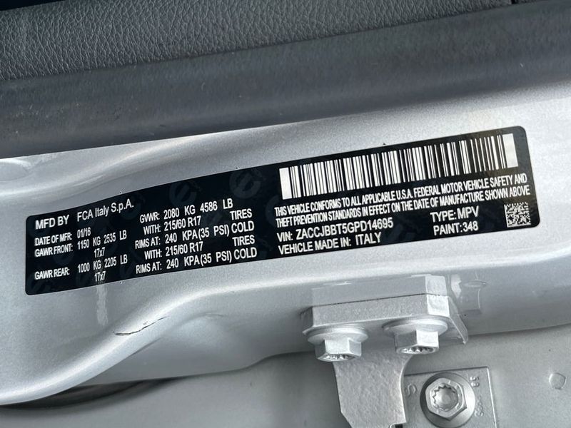 2016 Jeep Renegade 4WD 4dr Latitude - 23014021 - 21