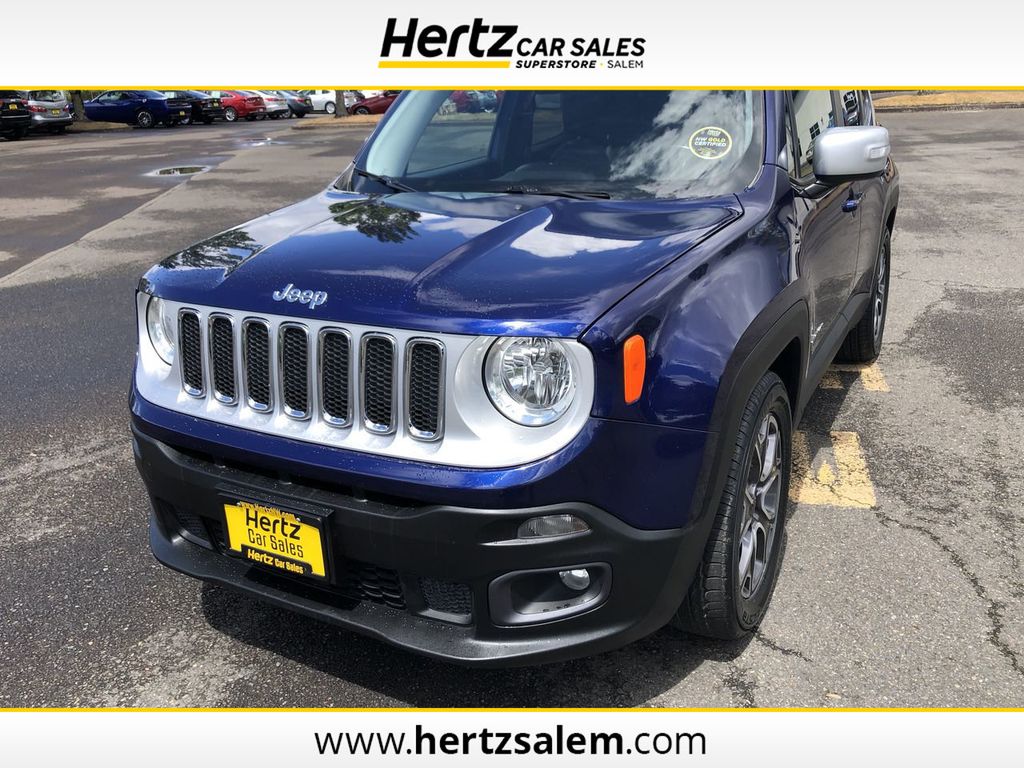 16 Used Jeep Renegade Fwd 4dr Limited At Hertz Car Sales Of Salem Or Iid 72