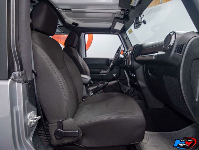 2016 Jeep Wrangler 1 OWNER, SPORT, 6-SPD MANUAL, 4X4, 17" WHEELS, HARD TOP - 22949847 - 21