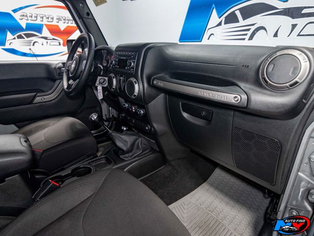 2016 Jeep Wrangler 1 OWNER, SPORT, 6-SPD MANUAL, 4X4, 17" WHEELS, HARD TOP - 22949847 - 22