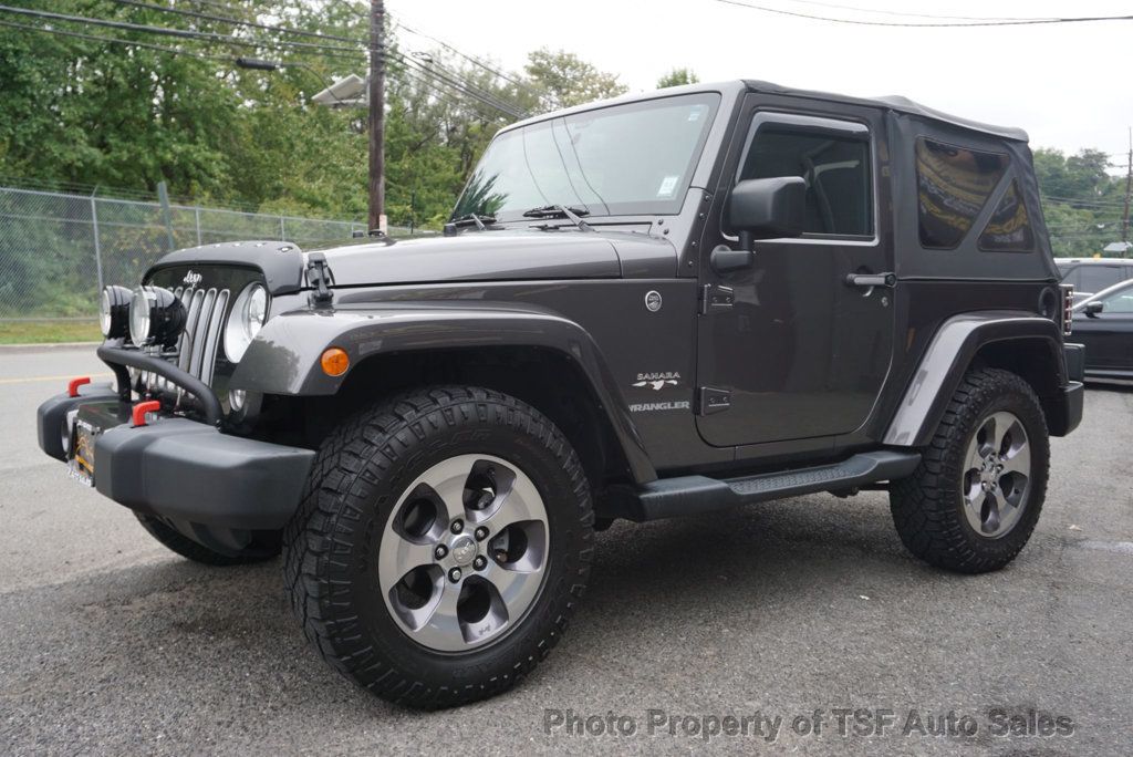2016 Jeep Wrangler Two-Door Sahara photo 3