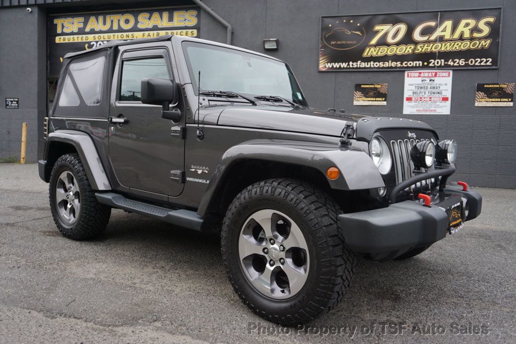 2016 Jeep Wrangler Two-Door Sahara photo 9