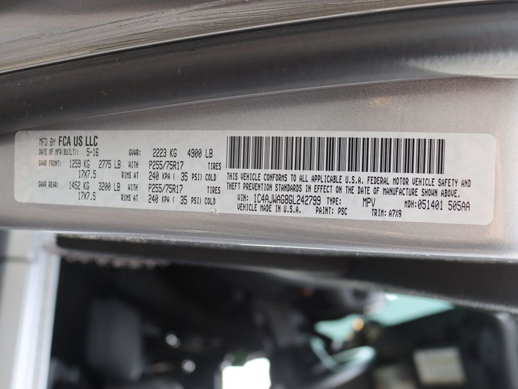 2016 Jeep Wrangler 4WD 2dr Sport - 22867100 - 24