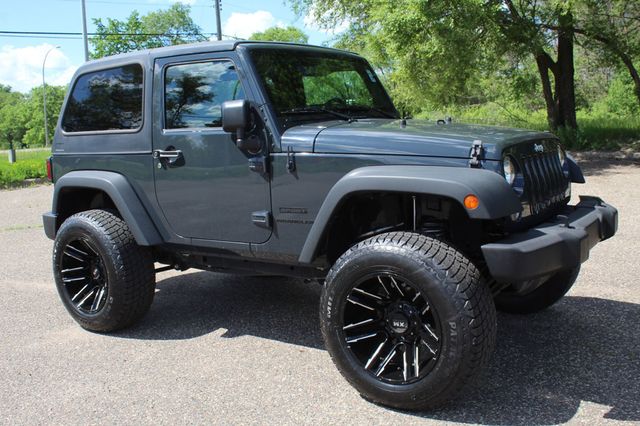 2016 Used Jeep Wrangler Lifted,35 12.50r20 Tires,custom Wheels Sport W 