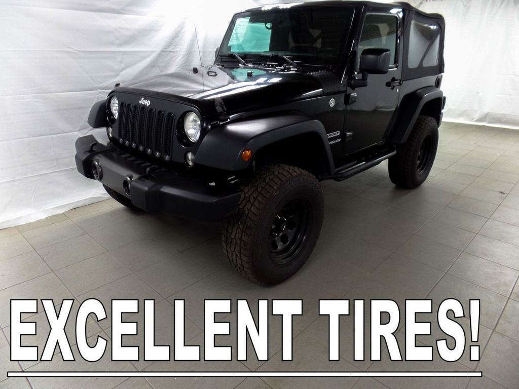 2016 Jeep Wrangler SPORT 4X4 WITH REMOVABLE SOFT TOP - 21950226 - 0