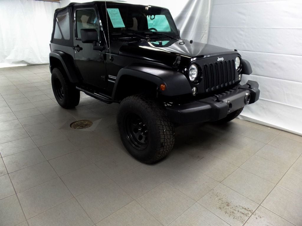 2016 Jeep Wrangler SPORT 4X4 WITH REMOVABLE SOFT TOP - 21950226 - 7