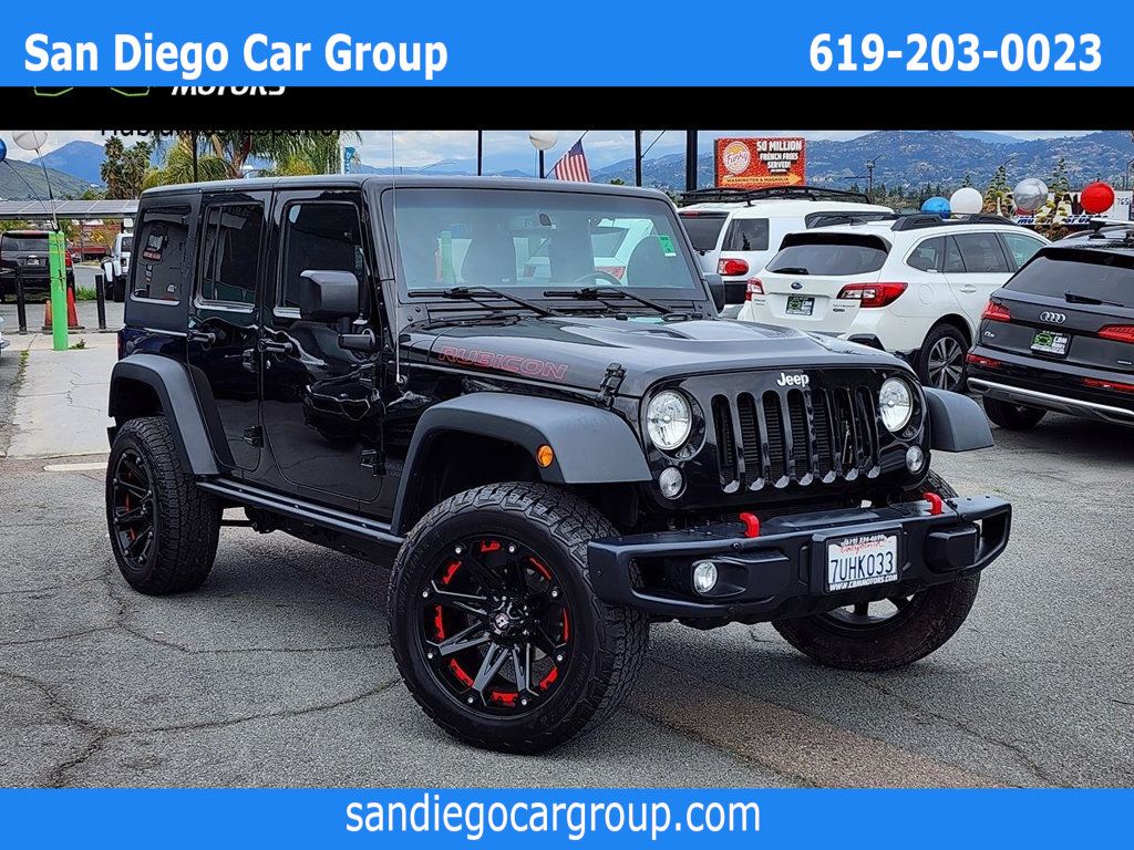 2016 Jeep Wrangler Unlimited 4WD 4dr Rubicon Hard Rock - 22338093 - 0