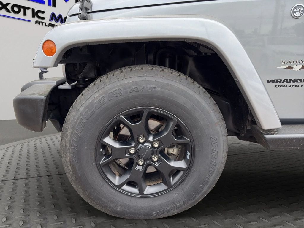 2016 Jeep Wrangler Unlimited 4WD 4dr Sahara - 23023848 - 27