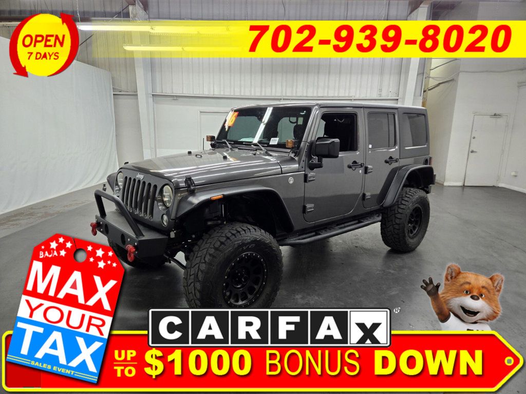 2016 Jeep Wrangler Unlimited 4WD 4dr Sport - 22740544 - 0