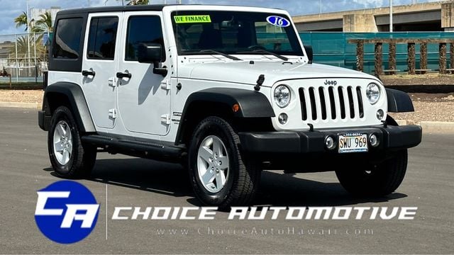 2016 Jeep Wrangler Unlimited 4WD 4dr Sport - 22385104 - 8
