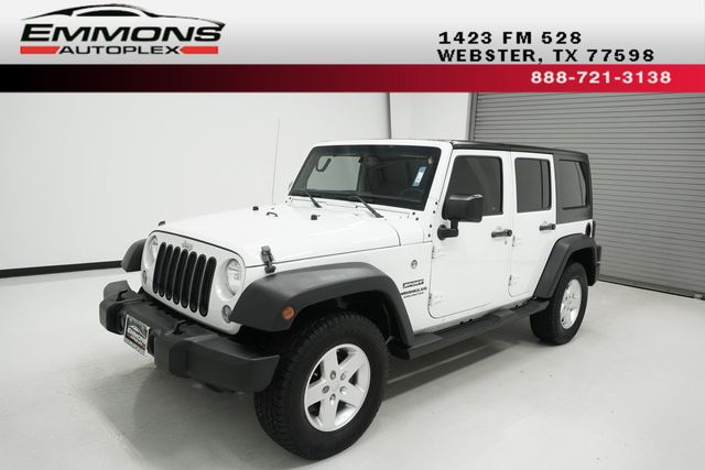 2016 Jeep Wrangler Unlimited 4WD 4dr Sport - 23039888 - 0
