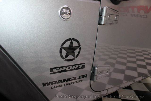 2016 Jeep Wrangler Unlimited 4WD 4dr Sport - 22942428 - 8