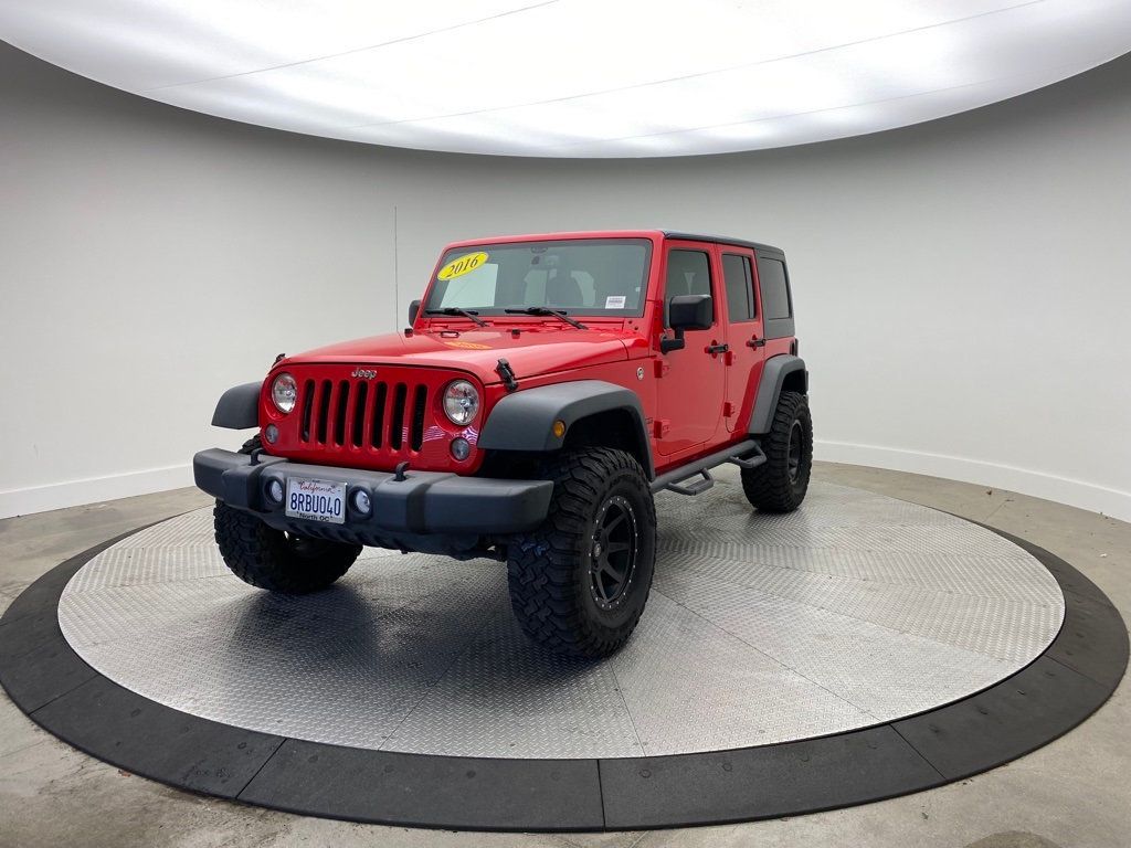 2016 Used Jeep Wrangler Unlimited 4WD 4dr Sport at  Serving  Bloomfield Hills, MI, IID 21810872