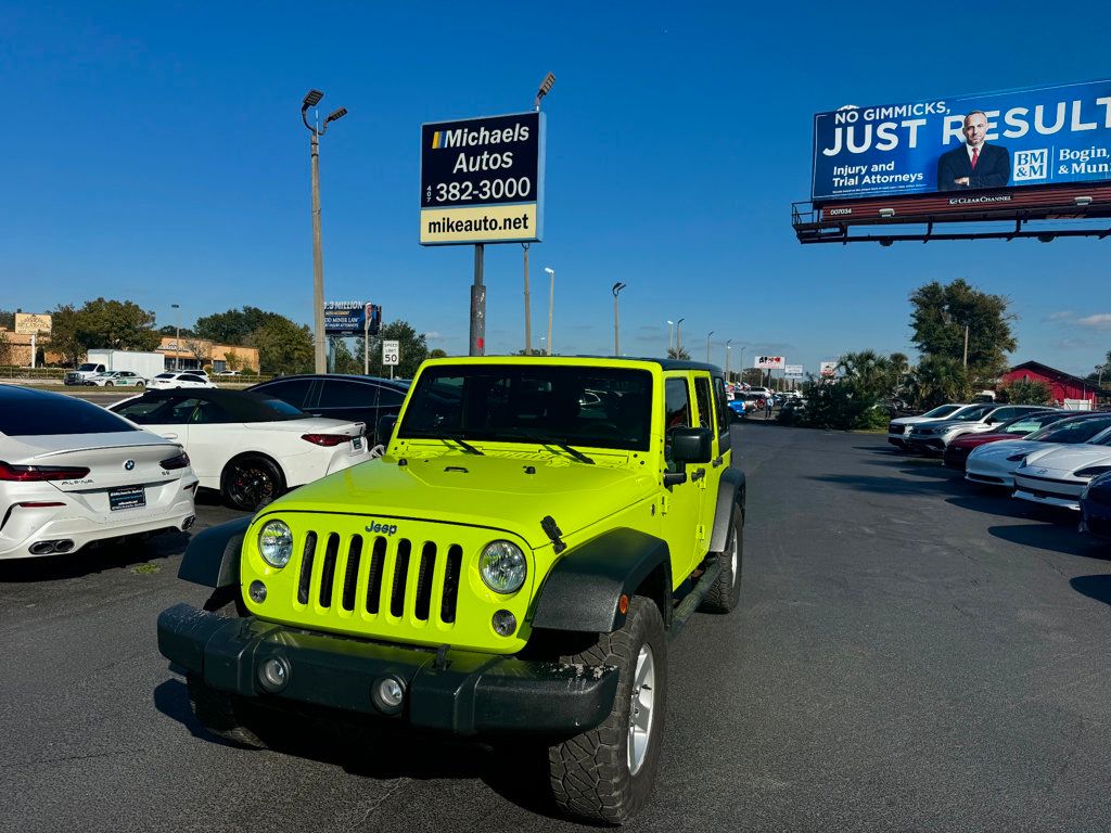 2016 Jeep Wrangler Unlimited 4WD 4dr Sport - 22721682 - 0