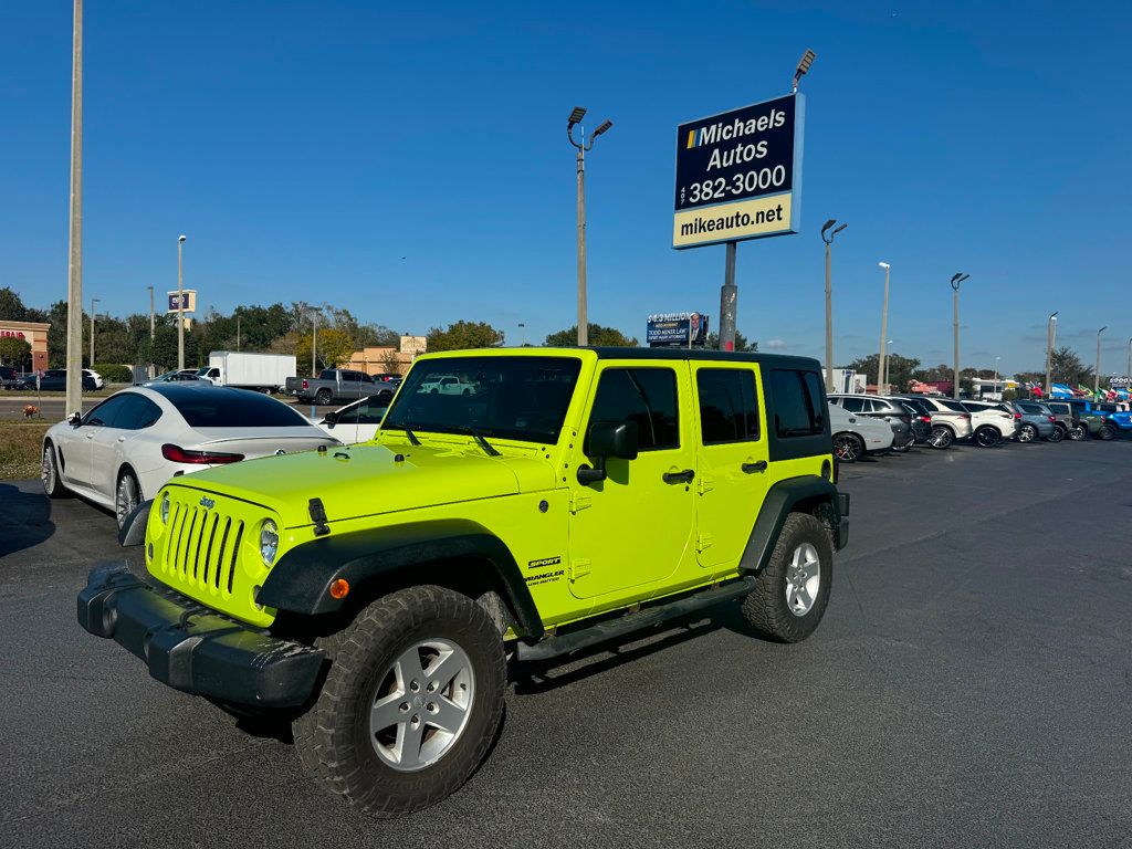 2016 Jeep Wrangler Unlimited 4WD 4dr Sport - 22721682 - 1