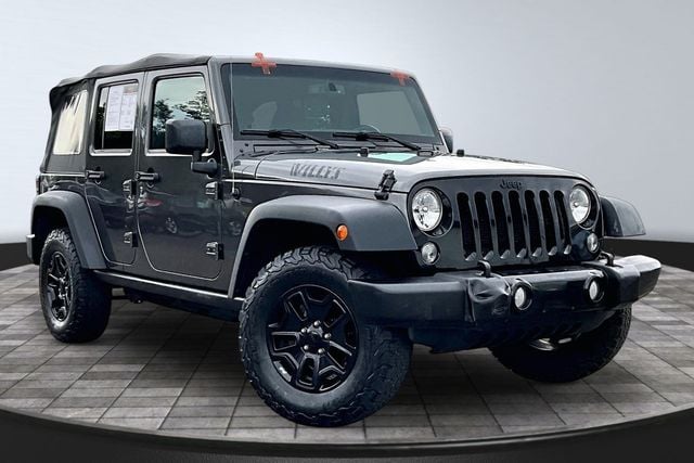 2016 Jeep Wrangler Unlimited 4WD 4dr Willys Wheeler - 23068395 - 2