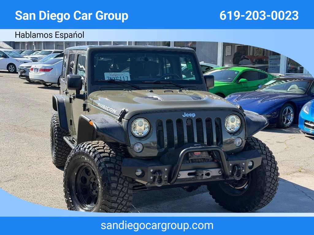 2016 Jeep Wrangler Unlimited Rubicon - 22979546 - 0