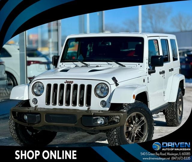 2016 Jeep Wrangler Unlimited SAHARA 75TH ANNIVERSARY - 22970094 - 0