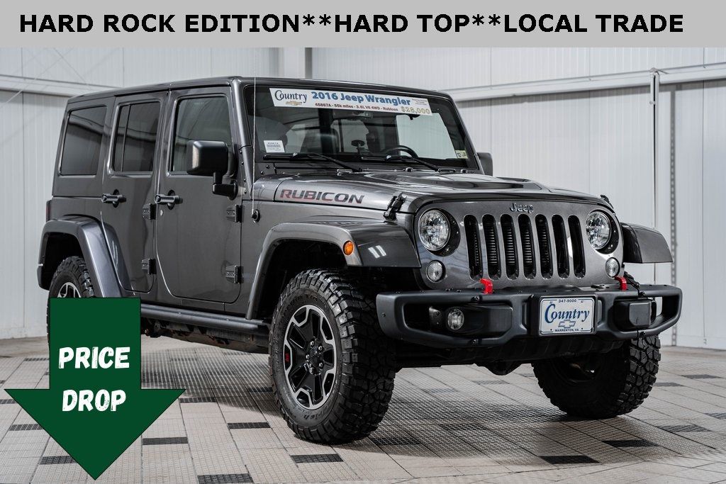 2016 Jeep Wrangler Unlimited Unlimited Rubicon - 22712667 - 0