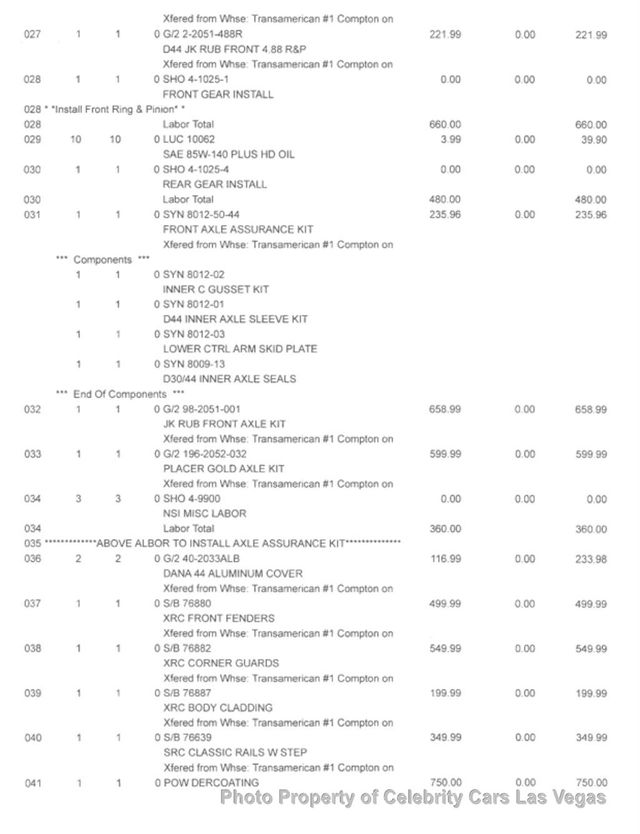 2016 Jeep Wrangler Unlimited WRANGLER UNLIMITED RUBICON HARD ROCK (FULL CUSTOM 100k build) - 22895953 - 58