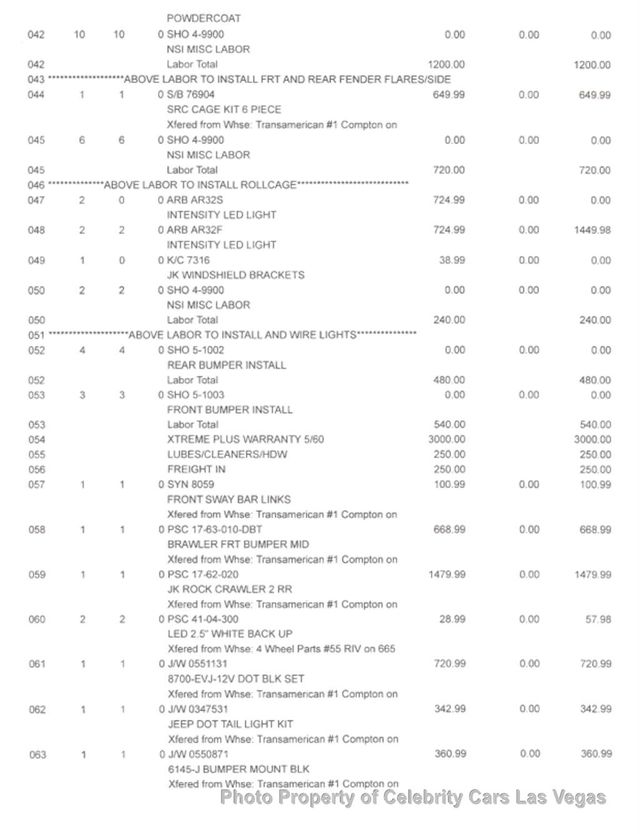 2016 Jeep Wrangler Unlimited WRANGLER UNLIMITED RUBICON HARD ROCK (FULL CUSTOM 100k build) - 22895953 - 59