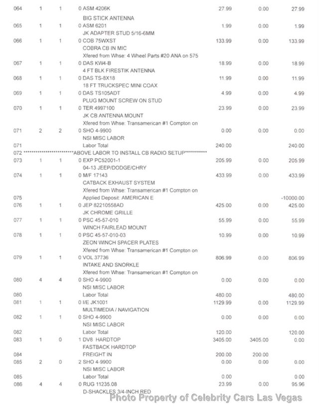 2016 Jeep Wrangler Unlimited WRANGLER UNLIMITED RUBICON HARD ROCK (FULL CUSTOM 100k build) - 22895953 - 60
