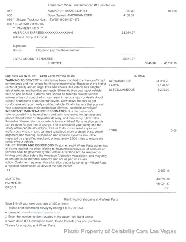 2016 Jeep Wrangler Unlimited WRANGLER UNLIMITED RUBICON HARD ROCK (FULL CUSTOM 100k build) - 22895953 - 61