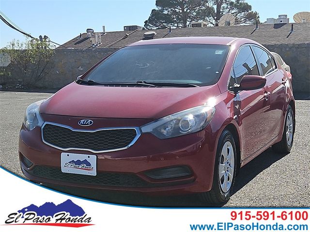 Used 2016 Kia Forte LX with VIN KNAFK4A67G5469238 for sale in El Paso, TX