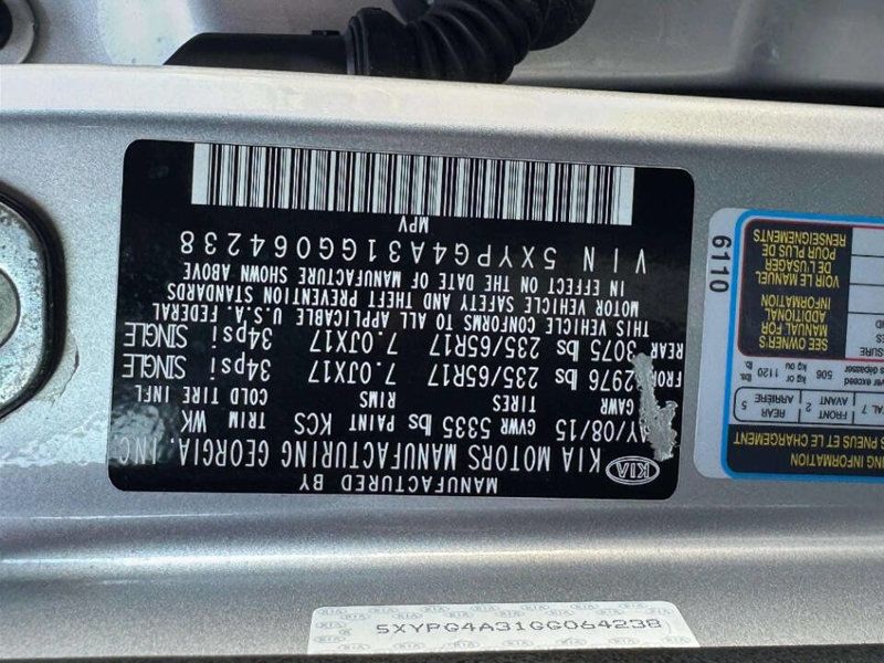 2016 Kia Sorento FWD 4dr 2.4L LX - 22946485 - 15