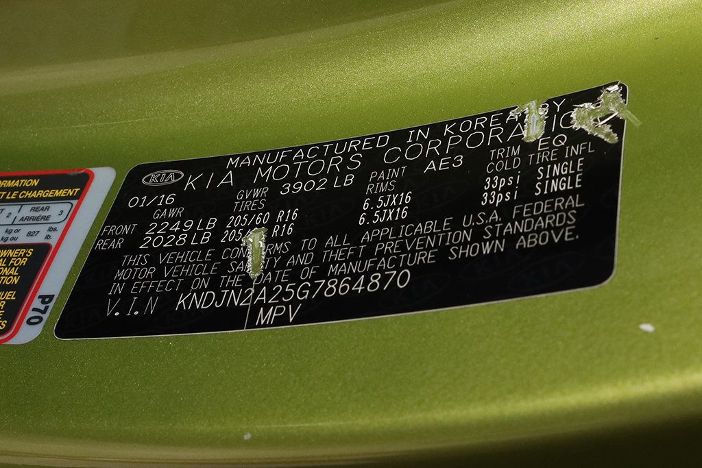 2016 Kia Soul Base photo 28