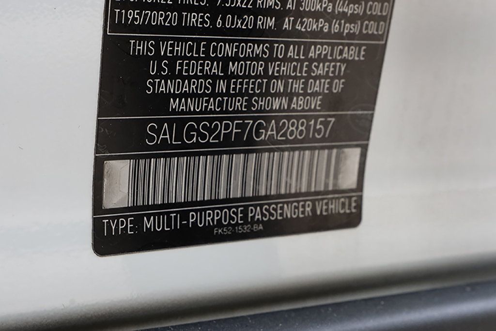 2016 Land Rover Range Rover 4WD 4dr HSE - 23026468 - 68