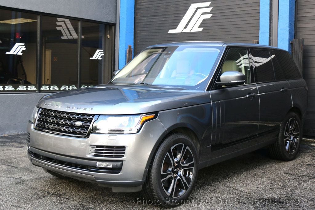 2016 Land Rover Range Rover 4WD 4dr Supercharged - 22927162 - 3