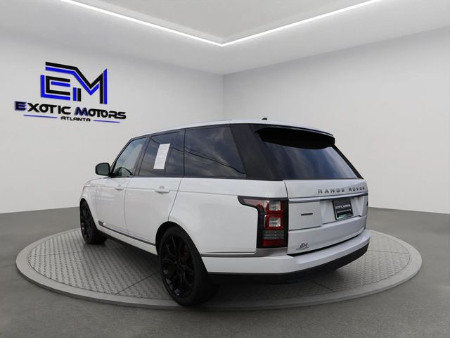 2016 Land Rover Range Rover CLEAN CARFAX, V8 SUPERCHARGED, HID LTS, NAVI, BT, MERIDIAN SOUND - 22821049 - 2