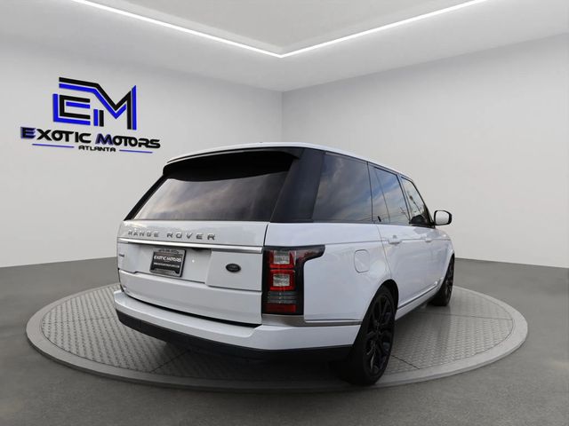 2016 Land Rover Range Rover CLEAN CARFAX, V8 SUPERCHARGED, HID LTS, NAVI, BT, MERIDIAN SOUND - 22821049 - 4