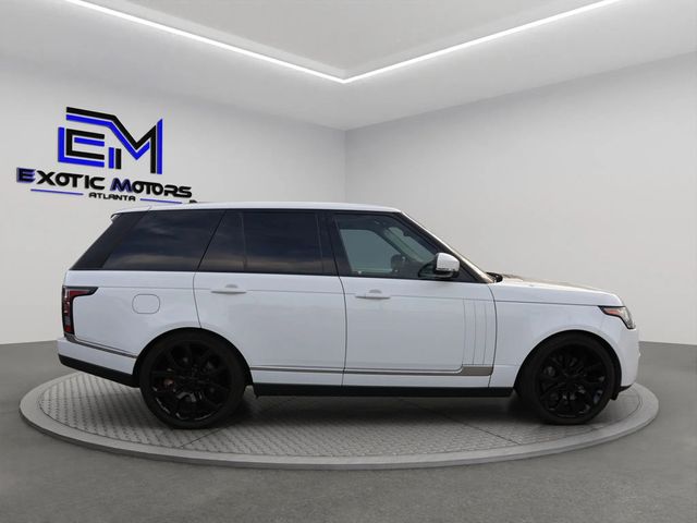 2016 Land Rover Range Rover CLEAN CARFAX, V8 SUPERCHARGED, HID LTS, NAVI, BT, MERIDIAN SOUND - 22821049 - 5