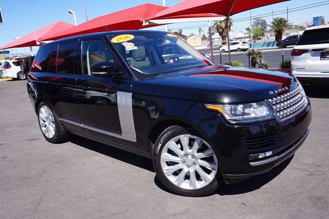 2016 Land Rover Range Rover SUPERCHARGED, 4X4, PANORAMA MOON ROOF, LEATHER, MERIDIAN SOUND - 23008447 - 1