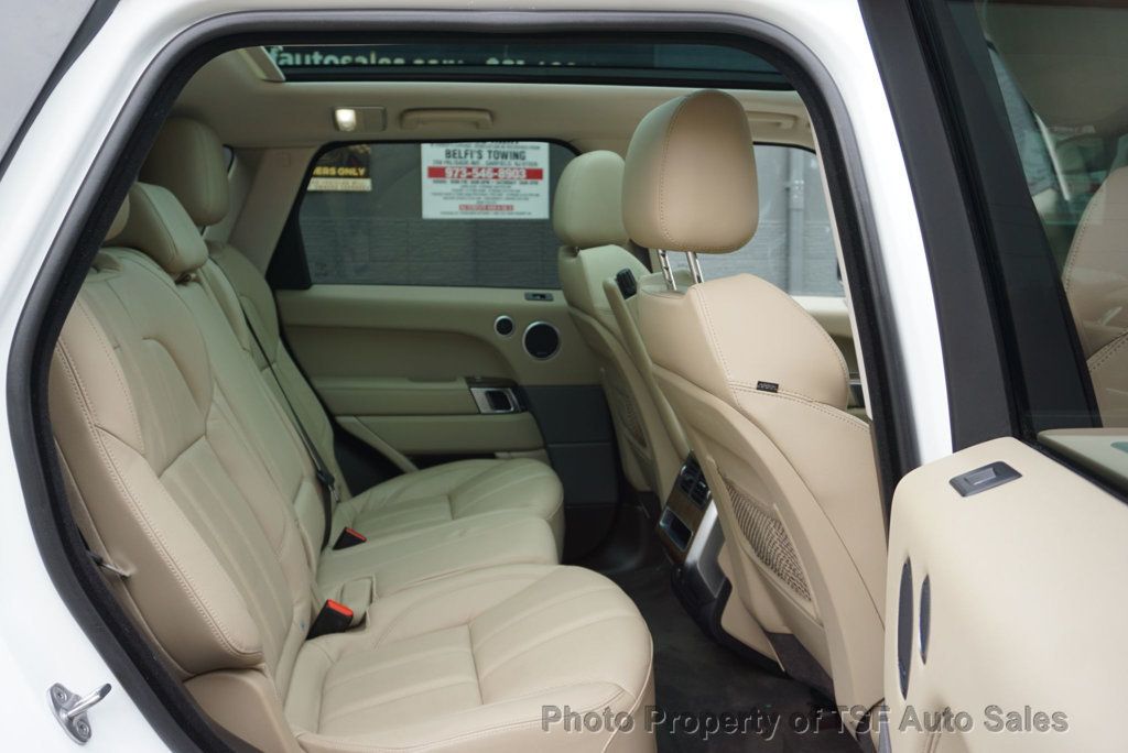 2016 Land Rover Range Rover Sport SuperCharged SE photo 11