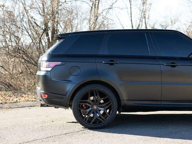 2016 Land Rover Range Rover Sport Satin Black Wrap, Two Toned Leather Interior, Garage Kept - 22970659 - 9