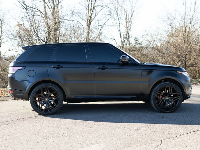 2016 Land Rover Range Rover Sport Satin Black Wrap, Two Toned Leather Interior, Garage Kept - 22970659 - 10