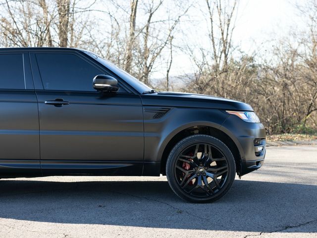 2016 Land Rover Range Rover Sport Satin Black Wrap, Two Toned Leather Interior, Garage Kept - 22970659 - 11
